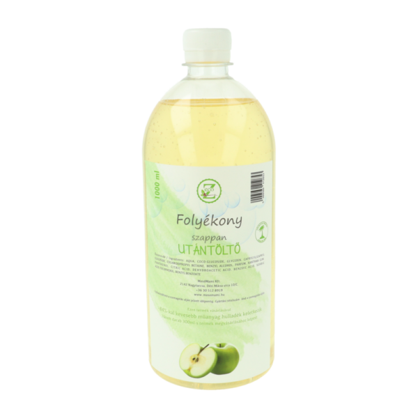 Eco-Z folyékony szappan - Zöldalma 1000ml utántöltő