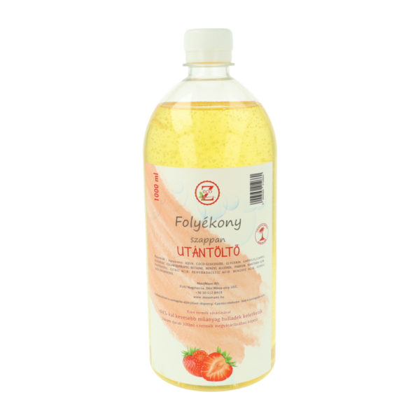 Eco-Z folyékony szappan - Eper 1000ml utántöltő