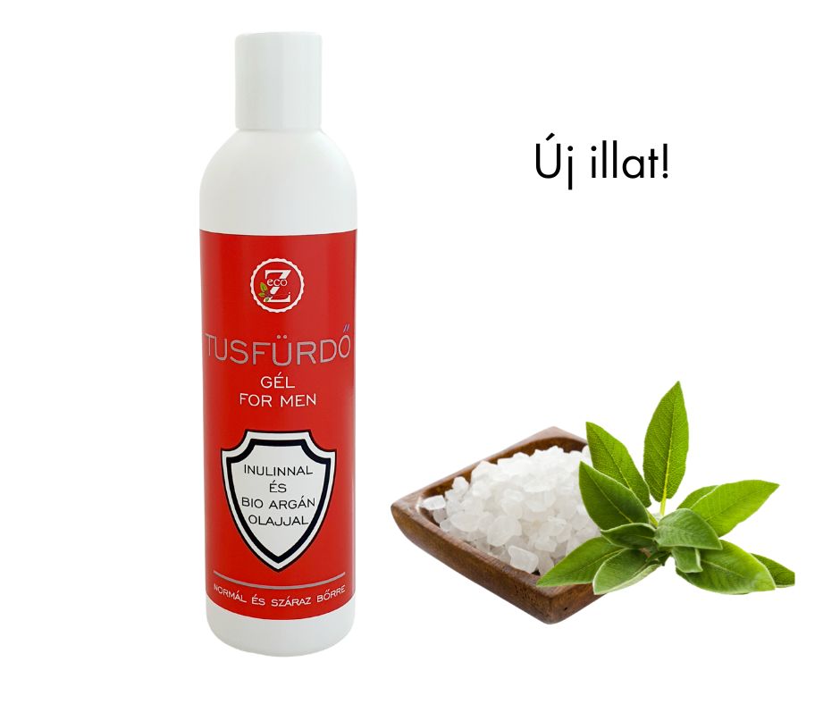 férfi tusfürdő Eco-Z prebiotikus gél tusfürdő férfiaknak