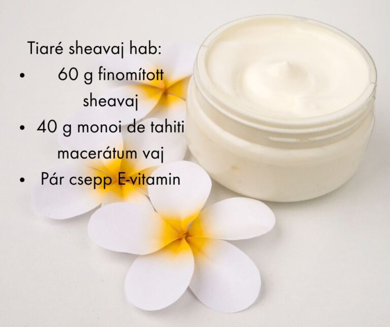 Monoi olaj (Tiaré virág macerátum kókuszolajban)