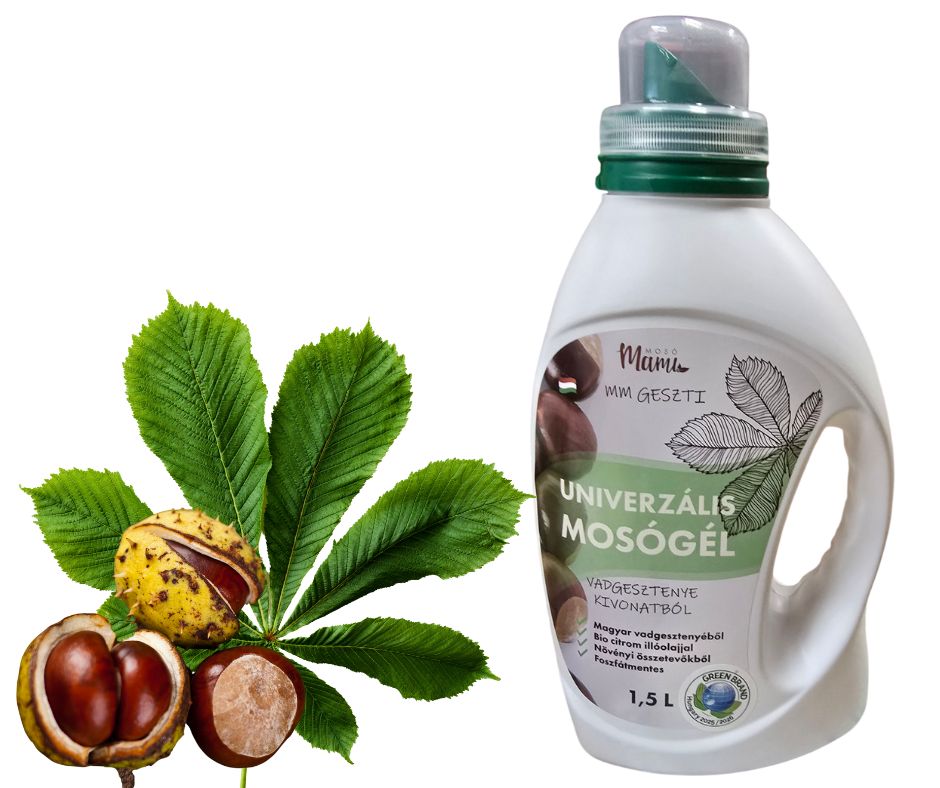 gesztenye mosás MM Geszti mosógél