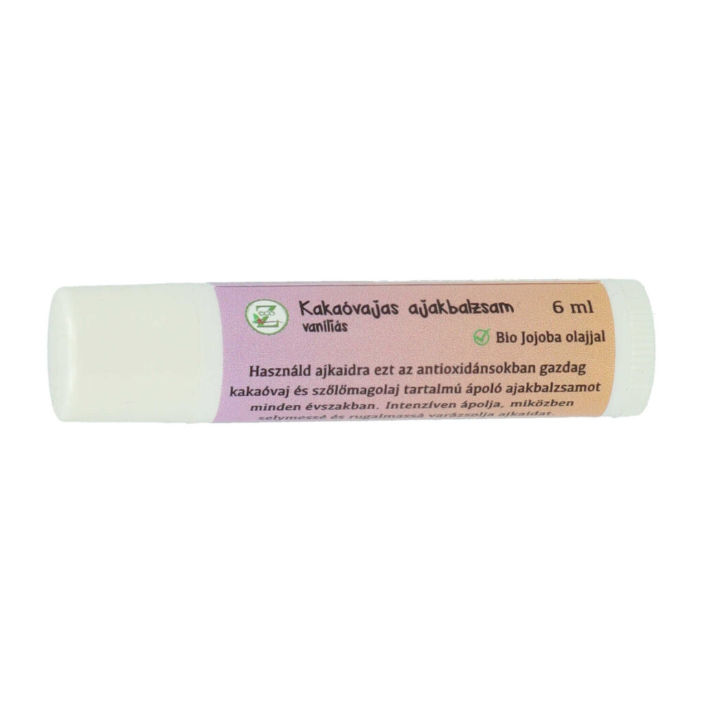 Eco-Z Kakaóvajas ajakbalzsam (vaníliás) 6ml