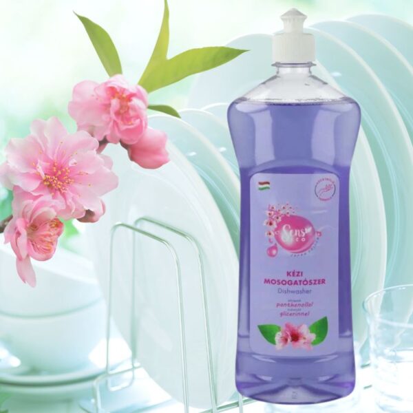 SensEco Japán szilva kézi mosogatószer panthenollal és glicerinnel