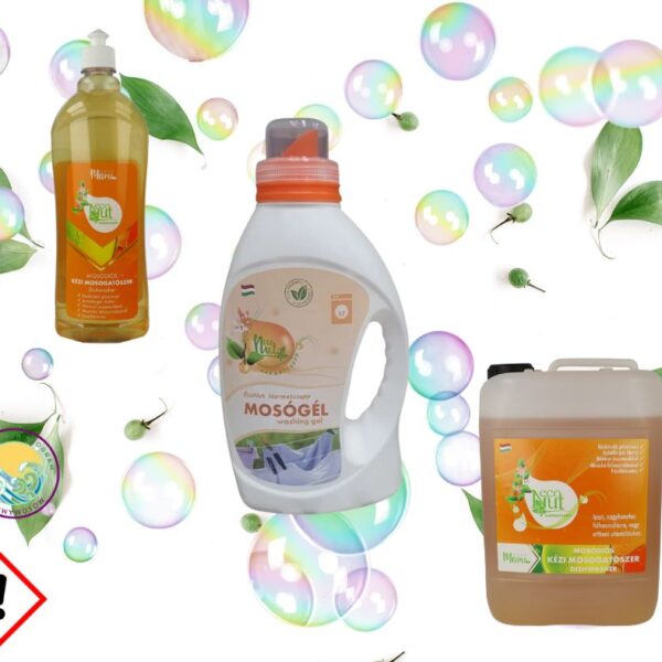 EcoNut HARMATCSEPP duopack mosógél+mosogatószer csomag