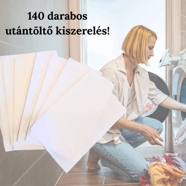 SensEco Deluxe sheets - Enzyme Power lapmosószer 140 db Megapack
