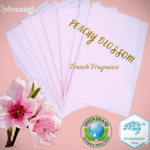 SensEco Deluxe sheets - PEACHY BLOSSOM lapmosószer 140 db Megapack